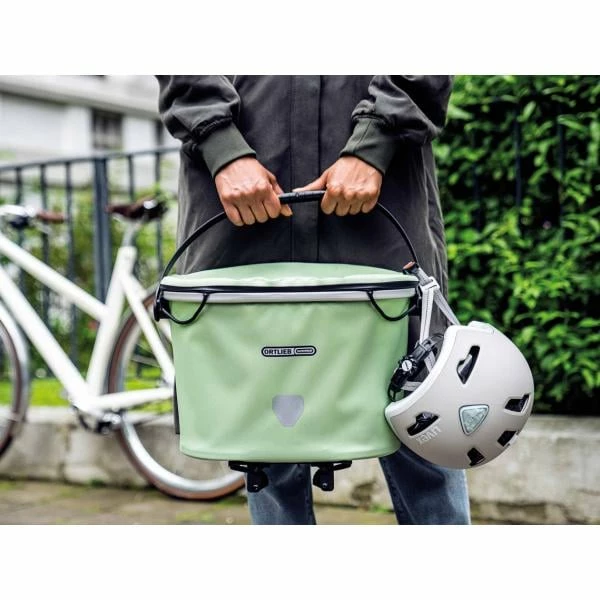 ORTLIEB UP-TOWN RACK CITY Handlebar Bag Blue Turquoise – Bild 4