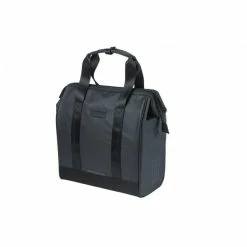 BASIL Grand Tarpaulin Shopper 23L Pannier Black