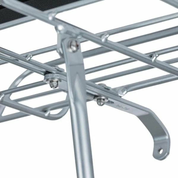 BASIL PORTLAND 25L Front Rack Chrome – Bild 5