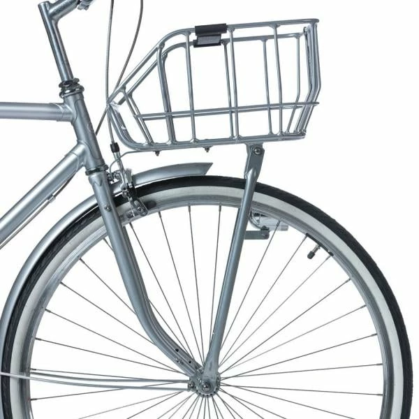 BASIL PORTLAND 25L Front Rack Chrome – Bild 6
