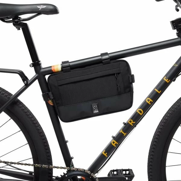 CHROME DOUBLETRACK FRAME BAG MD Frame Bag Black – Bild 6