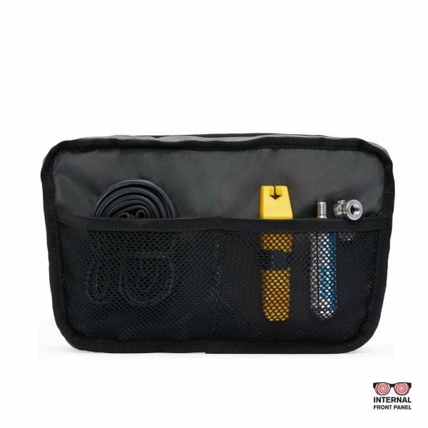 CHROME DOUBLETRACK FRAME BAG MD Frame Bag Black – Bild 5