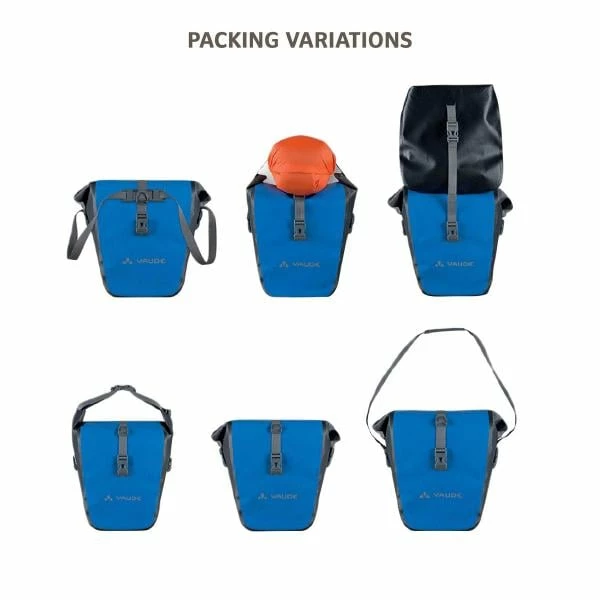 VAUDE AQUA BACK PLUS SINGLE Pannier Orange 2022 – Bild 2