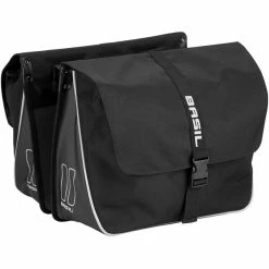 BASIL FORTE (35L) Pannier Set Black 2022